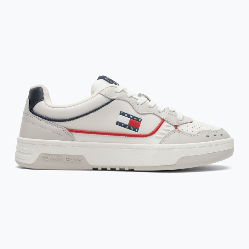 Pánské boty Tommy Jeans Cupsole Elevated Leather red/white/black 2