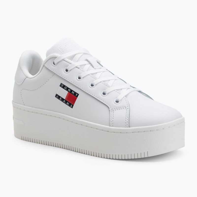 Dámské boty Tommy Jeans Flatform white
