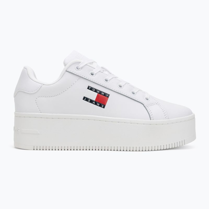 Dámské boty Tommy Jeans Flatform white 2