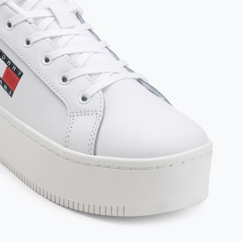 Dámské boty Tommy Jeans Flatform white 7