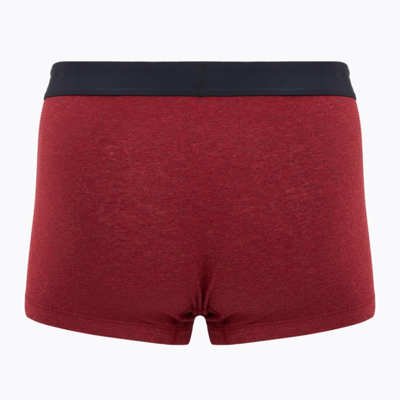 Boxerky Tommy Hilfiger UM0UM03180 Trunk 3 páry deep burgundy/purple navy/deep red heather 2