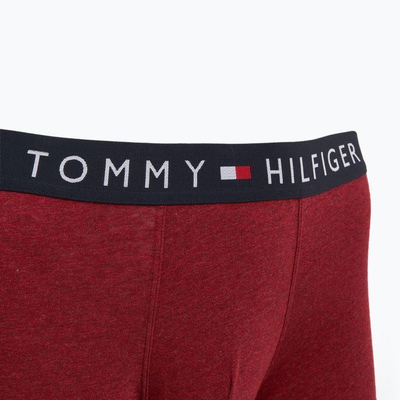 Boxerky Tommy Hilfiger UM0UM03180 Trunk 3 páry deep burgundy/purple navy/deep red heather 3