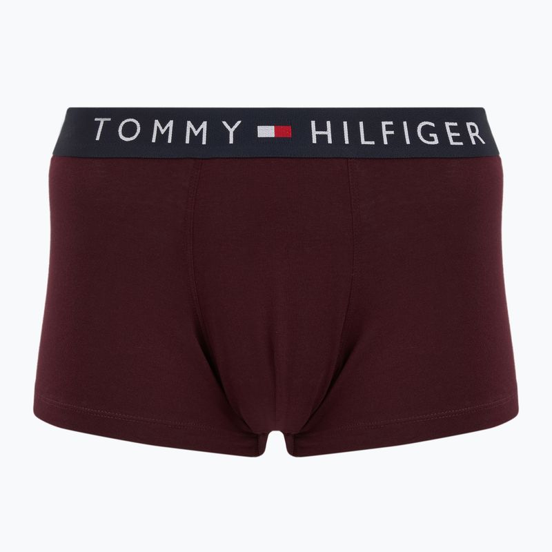 Boxerky Tommy Hilfiger UM0UM03180 Trunk 3 páry deep burgundy/purple navy/deep red heather 4