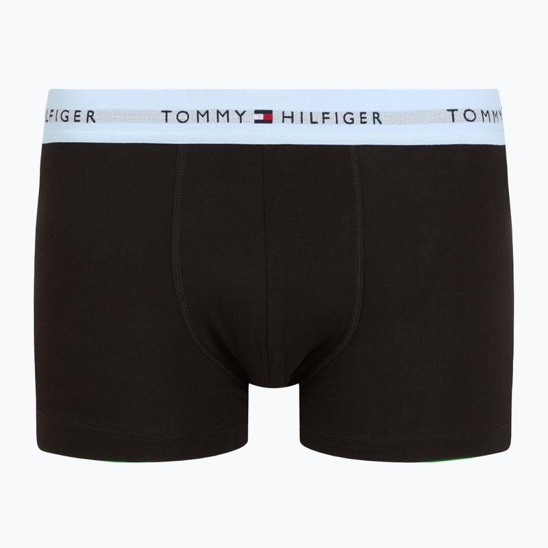 Pánské boxerky Tommy Hilfiger Repeat Logo Trunks 7 párů breezy blue/premium green/premium red/black 2