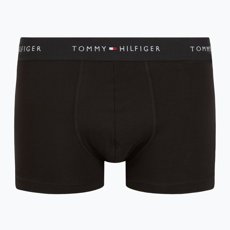 Pánské boxerky Tommy Hilfiger Repeat Logo Trunks 7 párů breezy blue/premium green/premium red/black 7