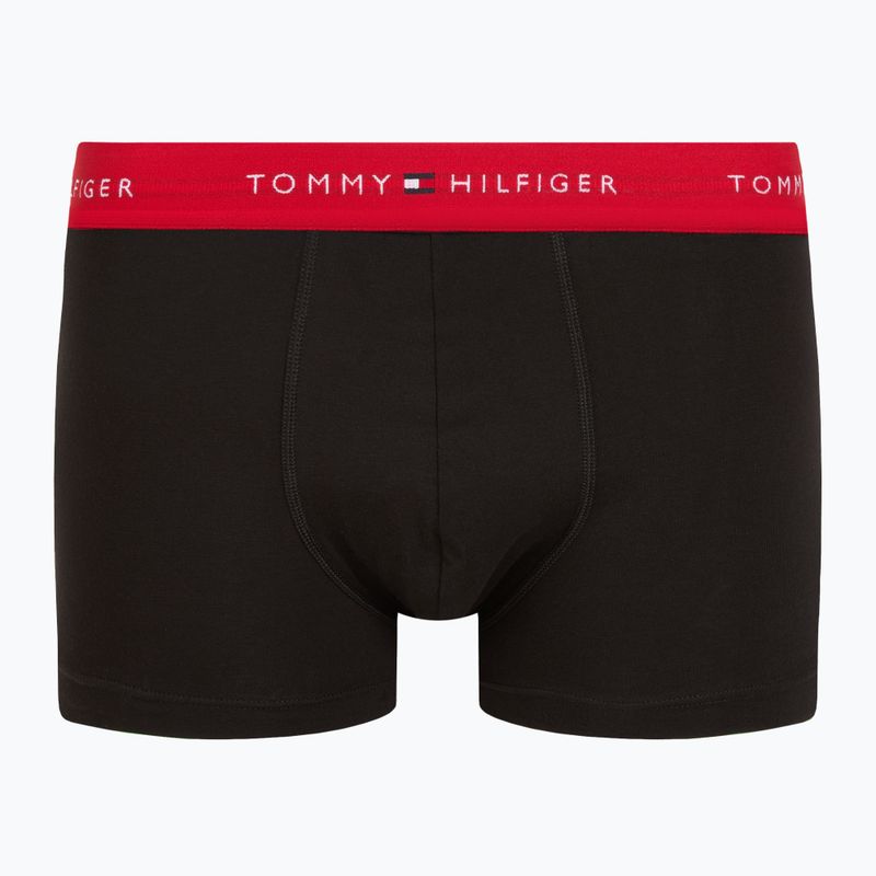 Pánské boxerky Tommy Hilfiger Repeat Logo Trunks 7 párů breezy blue/premium green/premium red/black 9