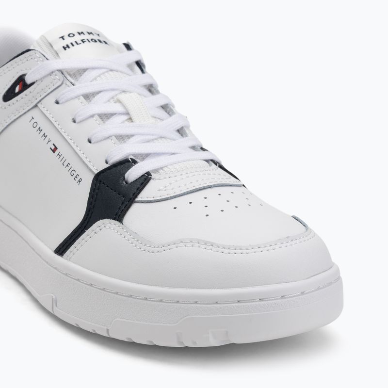 Pánské boty Tommy Hilfiger Basket Core Lite Lth Mix white 7