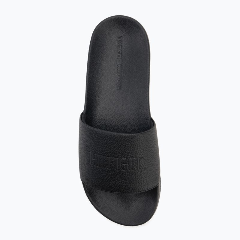 Pánské nazouváky Tommy Hilfiger Print Tumble Pool black 5