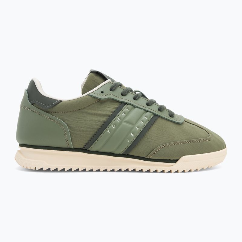 Pánské boty Tommy Jeans Runner Cleated Mix Material aruba green 2