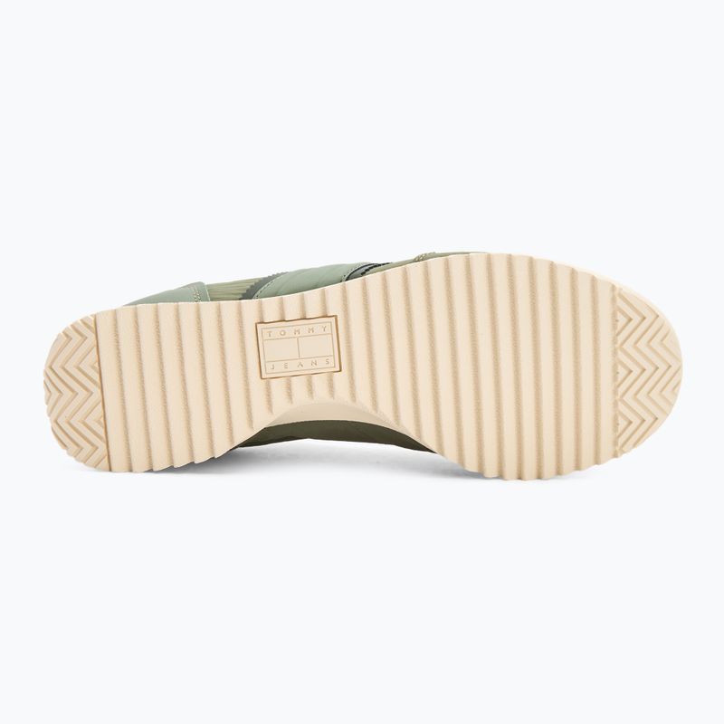 Pánské boty Tommy Jeans Runner Cleated Mix Material aruba green 4