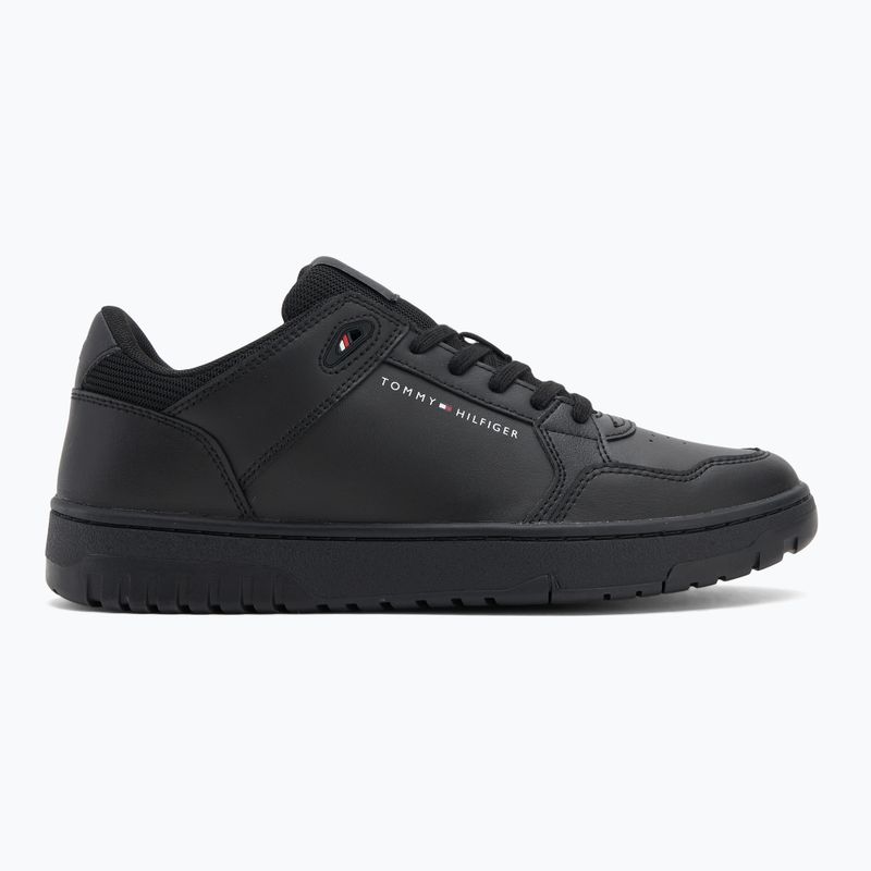 Pánské boty Tommy Hilfiger Basket Core Lite Lth Mix black 2