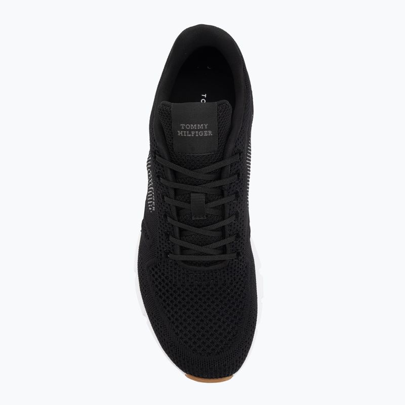 Pánské boty Tommy Hilfiger Comfort Run Knit black 5