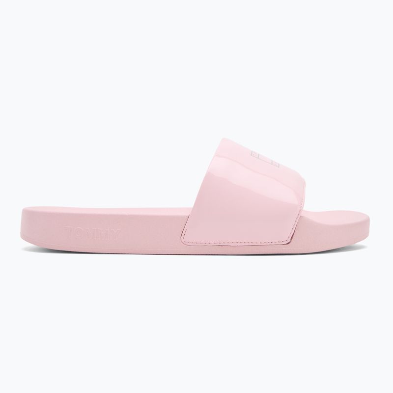 Dámské nazouváky Tommy Hilfiger Flag Pool Slide Patent misty pink 2