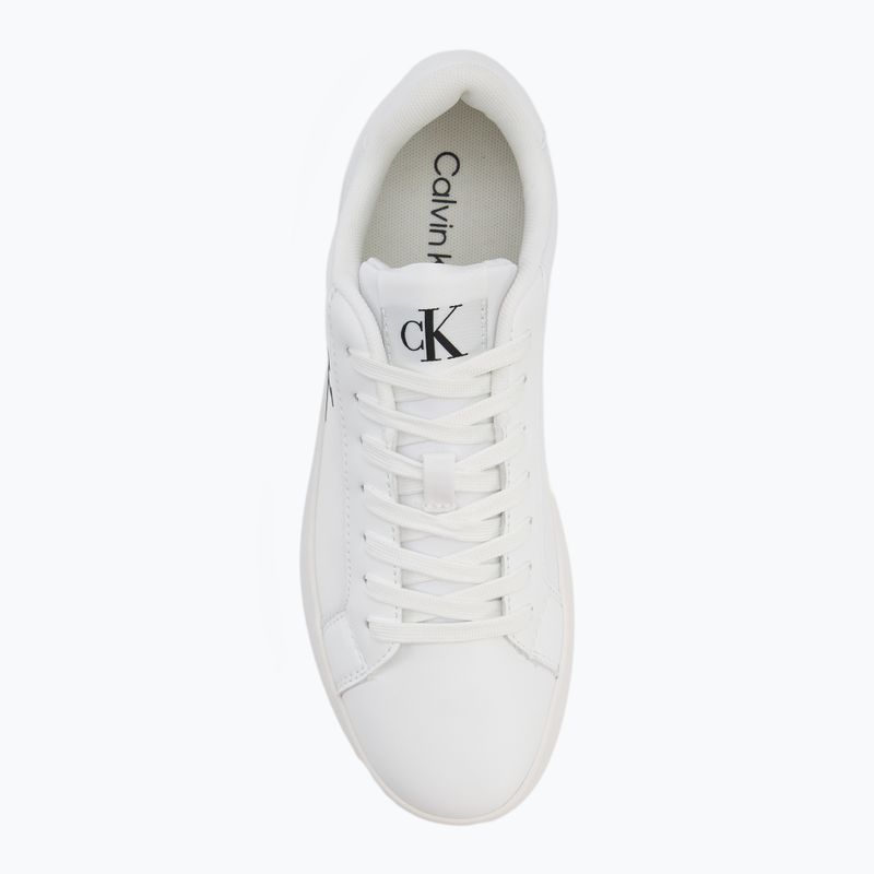 Dámské tenisky Calvin Klein YW0YW01781 3 Cupsole Laceup PU MG bright white 5