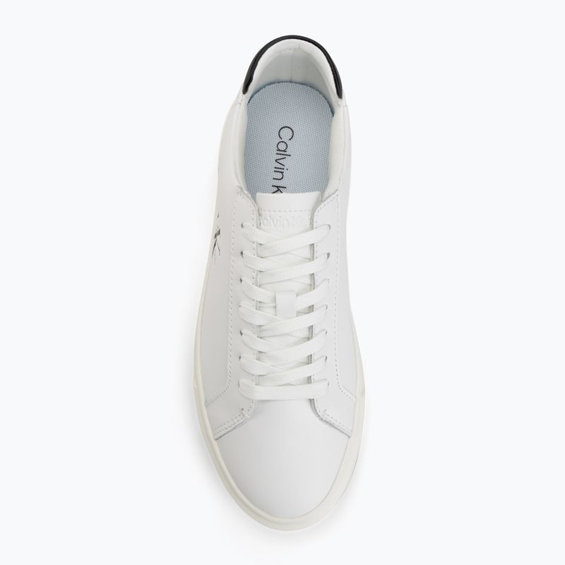 Dámské boty Calvin Klein YW0YW01945 Basket Cups Laceup Leather bright white/black 5