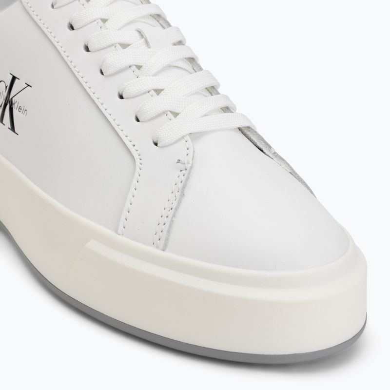 Dámské boty Calvin Klein YW0YW01945 Basket Cups Laceup Leather bright white/black 7