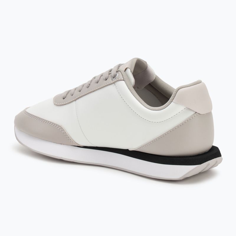 Dámské tenisky Calvin Klein YW0YW01942 Retro Runner Lace Up Leather MG bright white/chateau 3