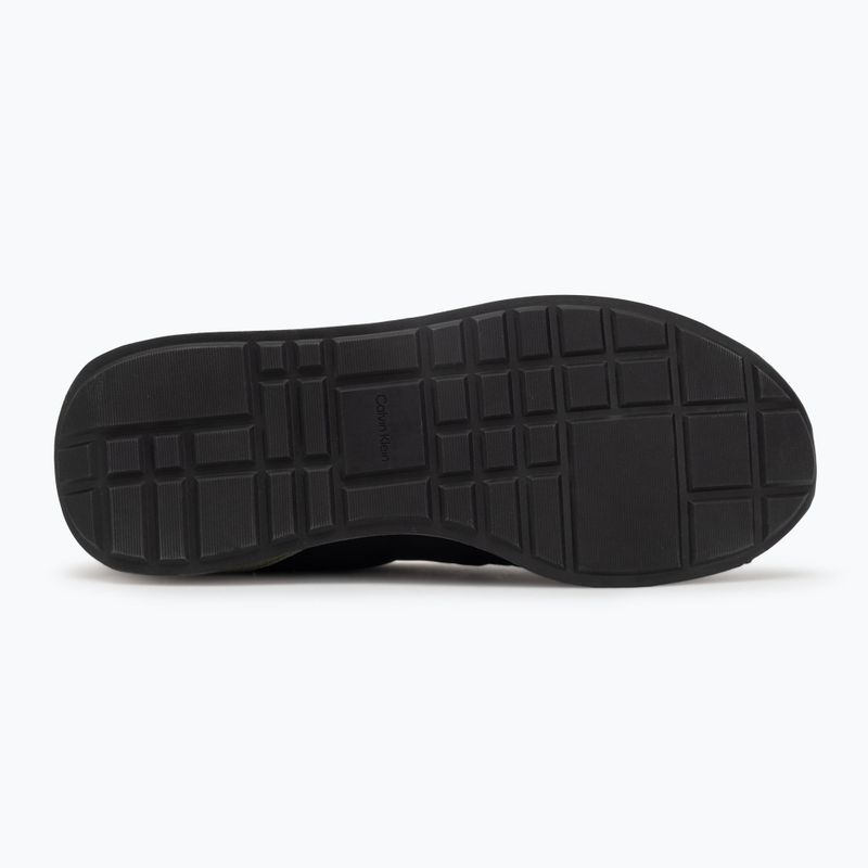 Pánské tenisky Calvin Klein YM0YM01361 Retro Runner Essential MIX MAT black/capers/bright white 4