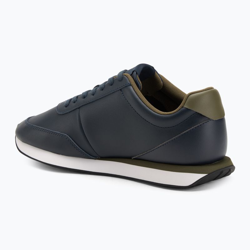 Pánské boty Calvin Klein YM0YM01355 Retro Runner Essential Leather navy/capers 3