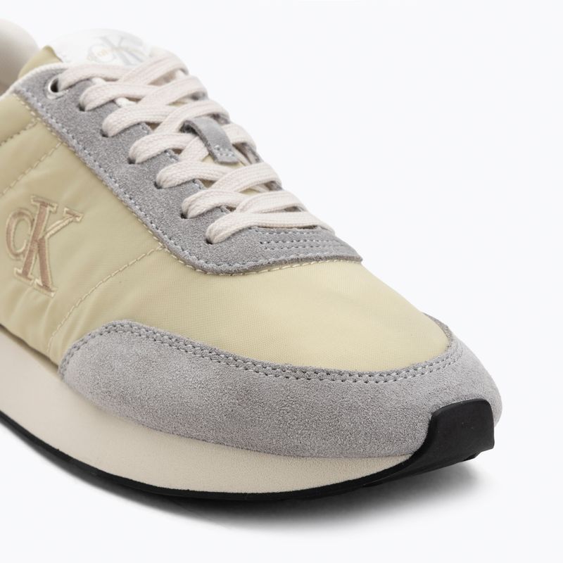 Dámské boty Calvin Klein YW0YW01990 Retro Runner Lace Up Nylon MG green haze/grey/green/cashew 7