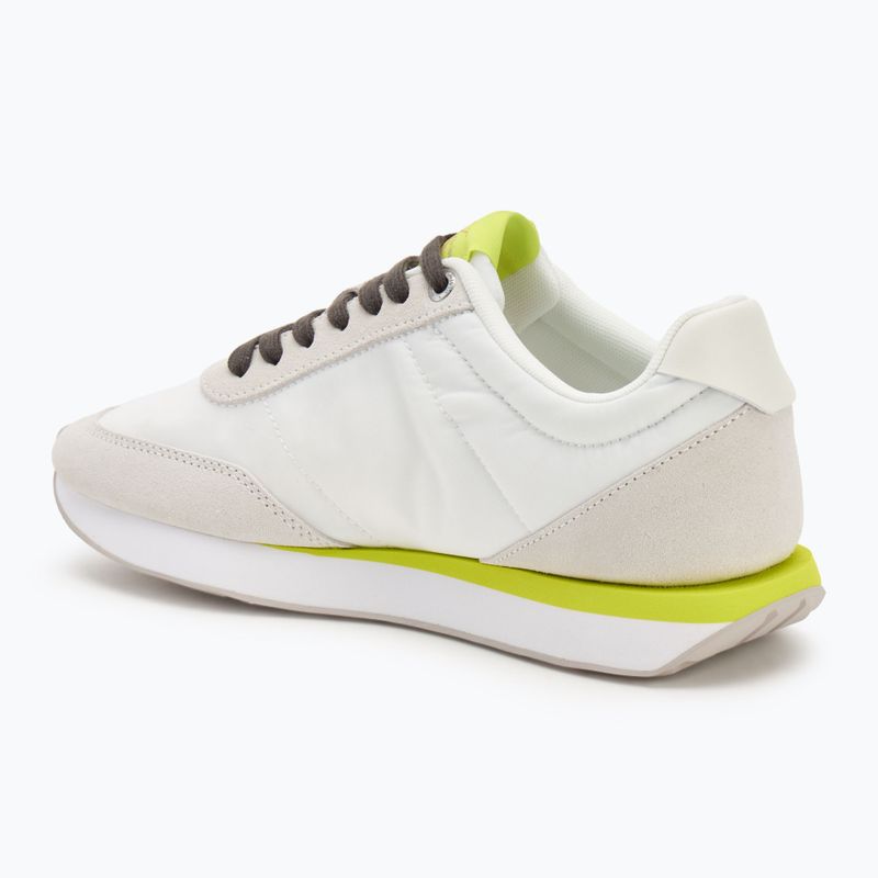 Dámské tenisky Calvin Klein YW0YW01990 Retro Runner Lace Up Nylon MG white/evening primrose/lily white 3