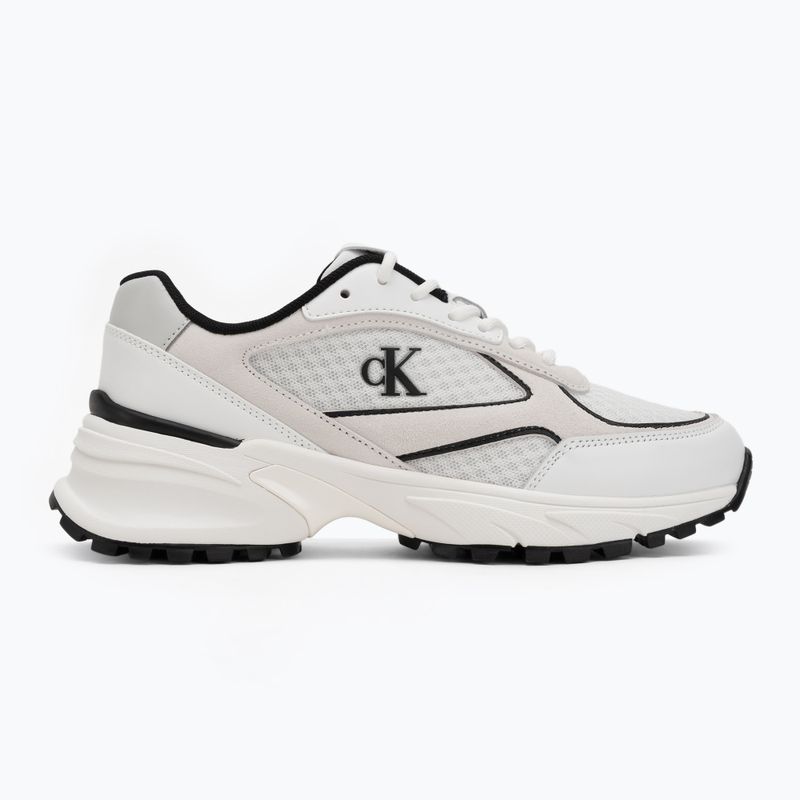 Dámské boty Calvin Klein YW0YW02009 Hike Runner Mesh Mix MET MG bright white/black 2