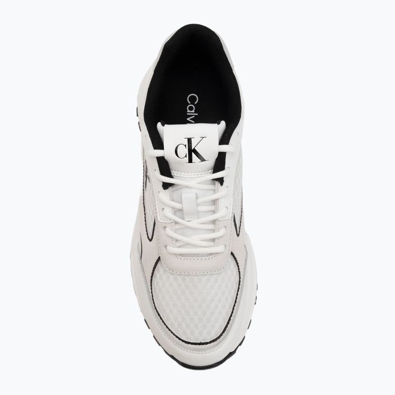 Dámské boty Calvin Klein YW0YW02009 Hike Runner Mesh Mix MET MG bright white/black 5