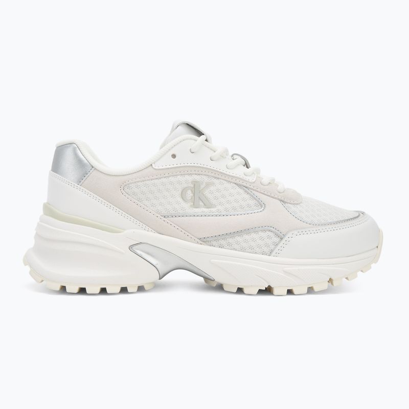 Dámské boty Calvin Klein YW0YW02009 Hike Runner Mesh Mix MET MG bright white/silver 2