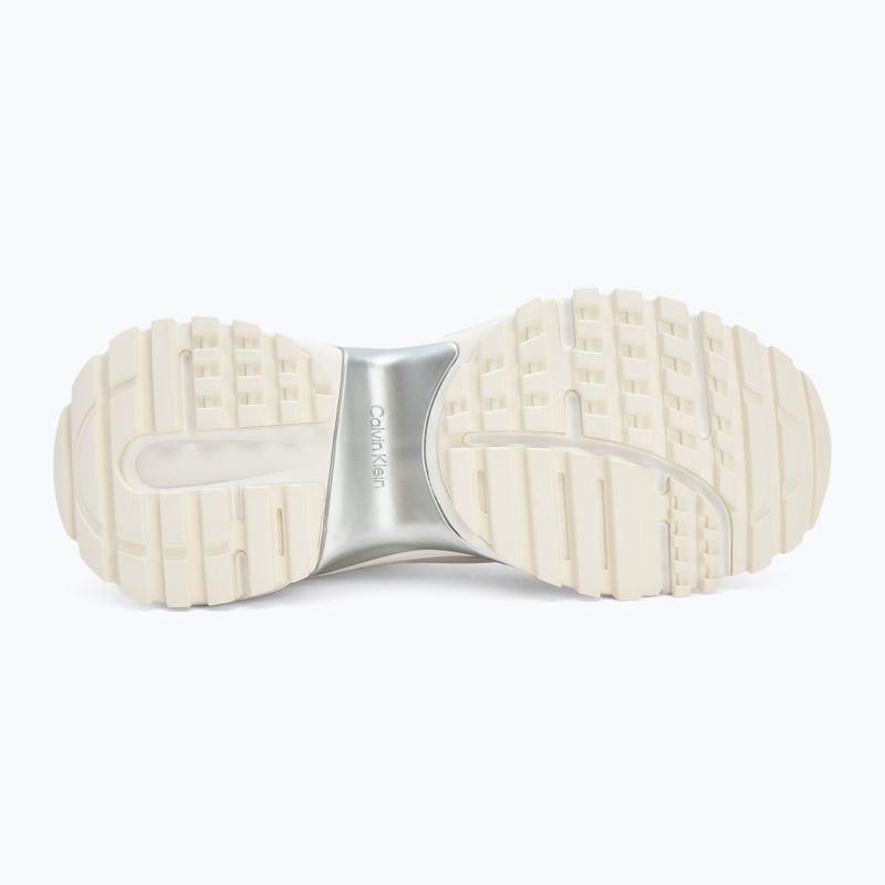 Dámské boty Calvin Klein YW0YW02009 Hike Runner Mesh Mix MET MG bright white/silver 4