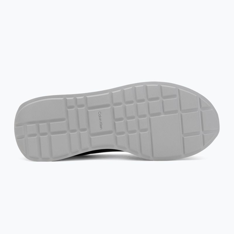 Dámské boty Calvin Klein YW0YW01942 Retro Runner Lace Up Leather MG black/formal gray 4