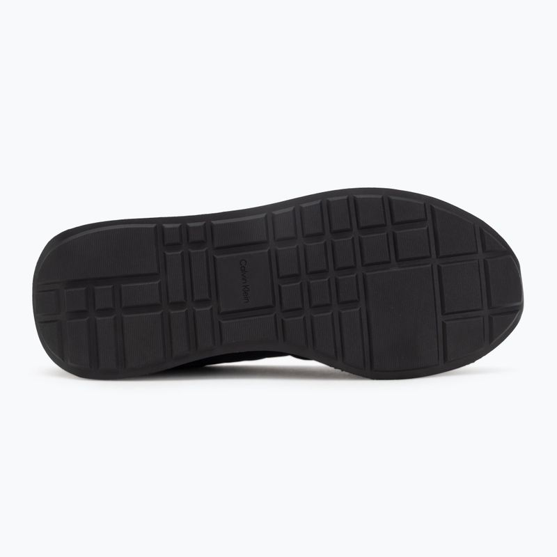 Dámské boty Calvin Klein YW0YW01990 Retro Runner Lace Up Nylon MG black/bright white 4