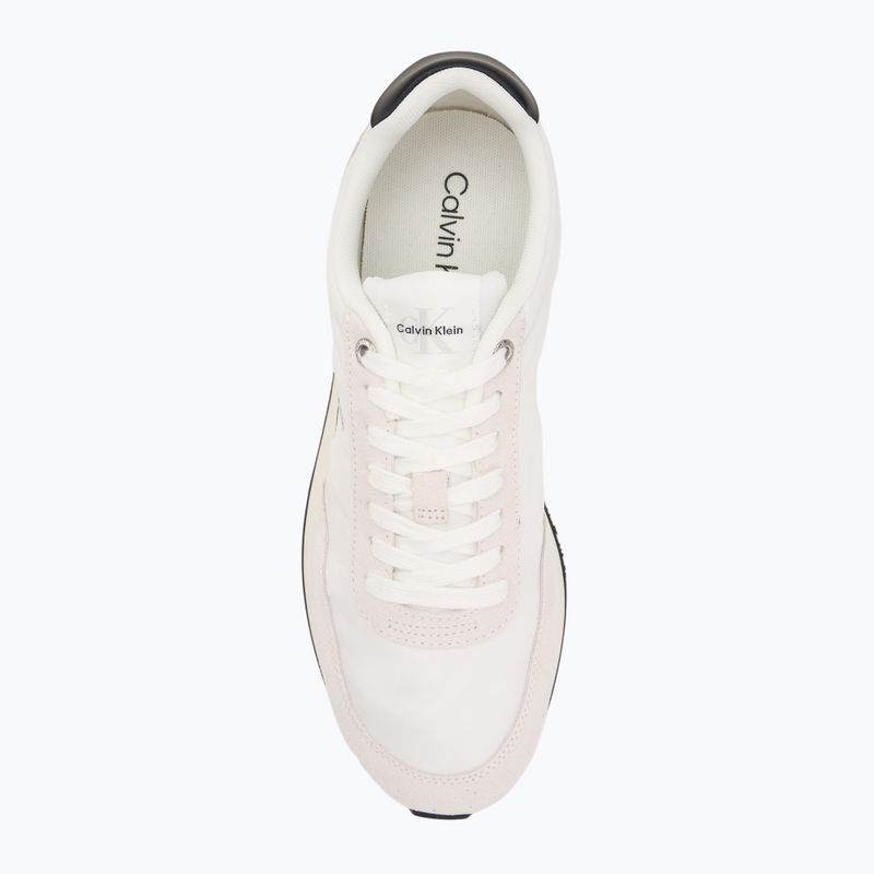 Pánské tenisky Calvin Klein YM0YM01361 Retro Runner Essential MIX MAT bright white/black 5