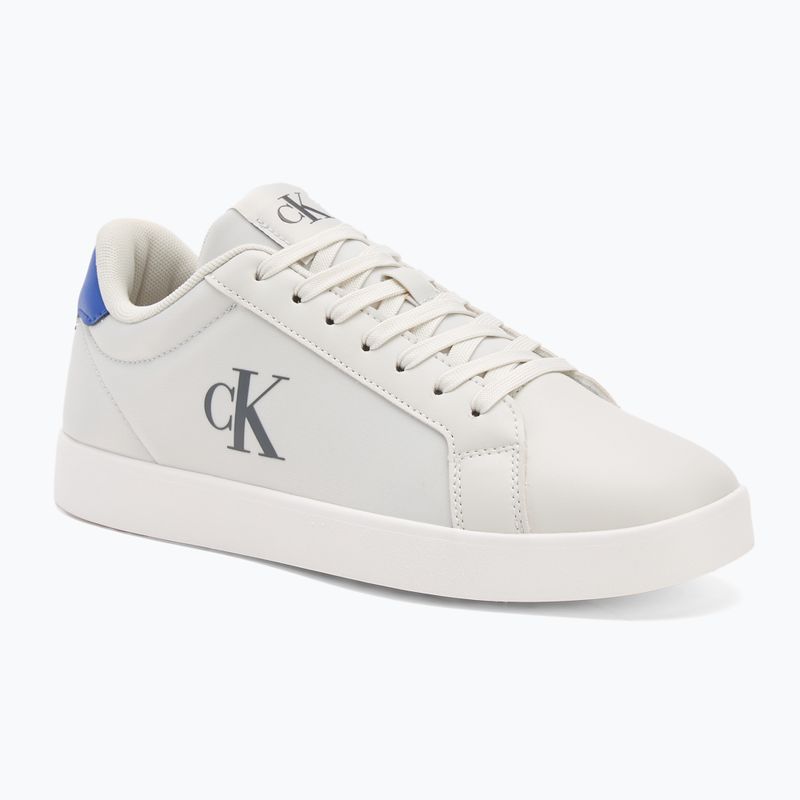 Pánské boty Calvin Klein YM0YM01213 3 Cupsole PU lily white/purple blue