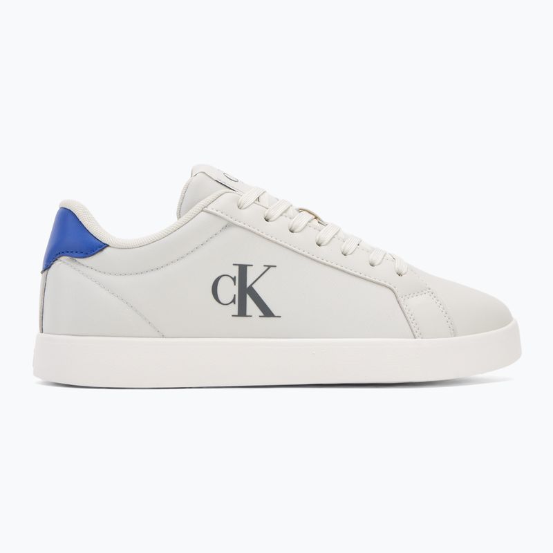 Pánské boty Calvin Klein YM0YM01213 3 Cupsole PU lily white/purple blue 2
