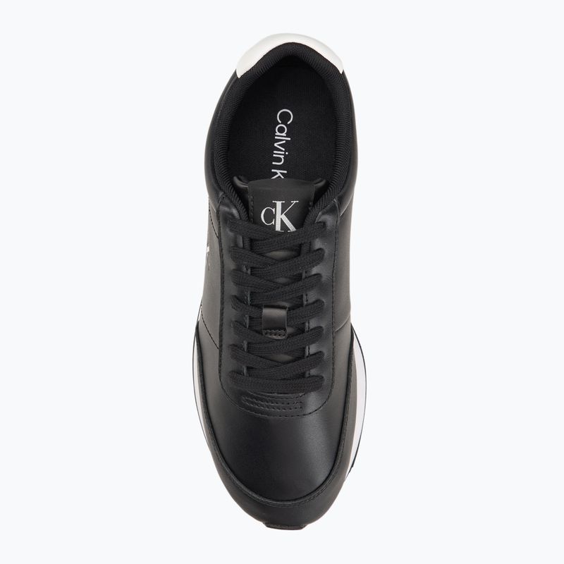 Pánské boty Calvin Klein YM0YM01355 Retro Runner Essential Leather black/bright white 5