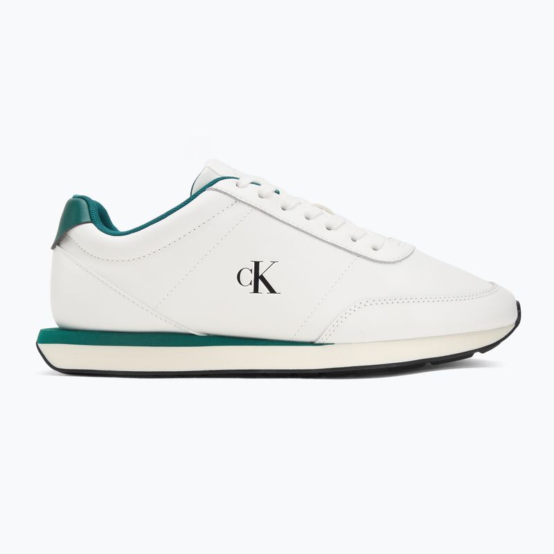 Pánské boty Calvin Klein YM0YM01355 Retro Runner Essential Leather bright white/galapagos 2