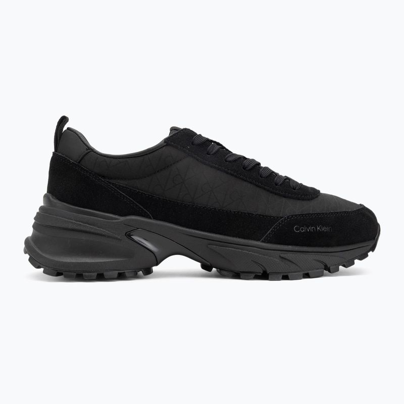Pánské boty Calvin Klein YM0YM01378 Hike Runner Casual Ny-Su AOP triple black 2