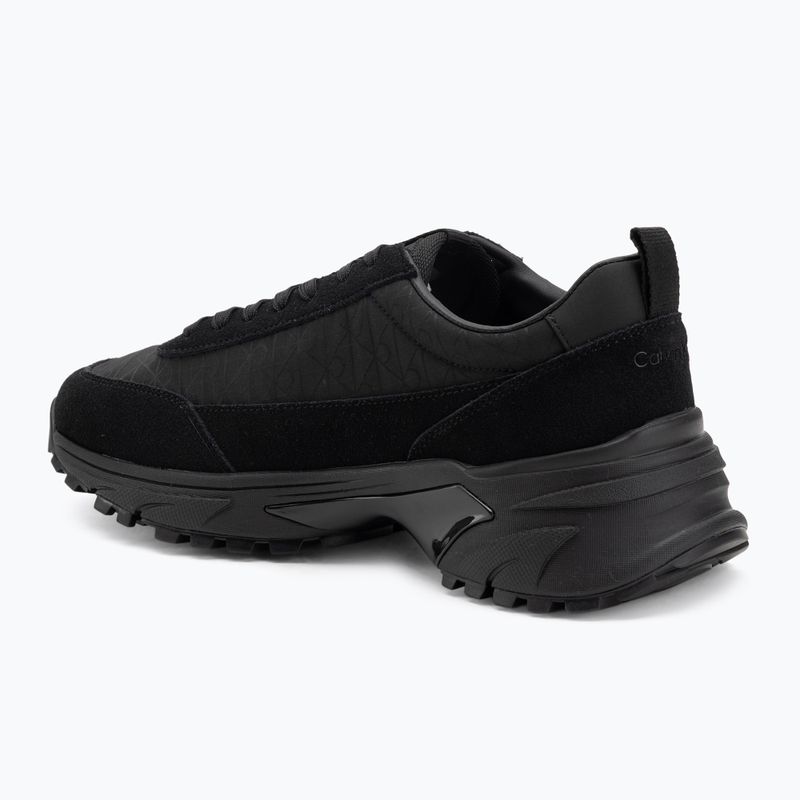 Pánské boty Calvin Klein YM0YM01378 Hike Runner Casual Ny-Su AOP triple black 3