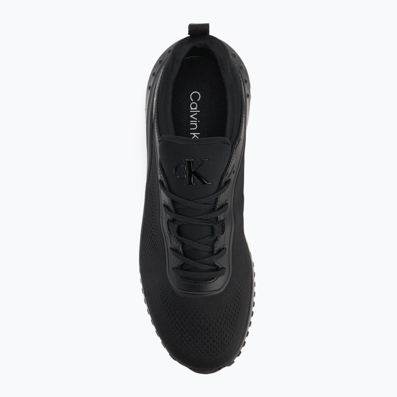 Pánské boty Calvin Klein YM0YM01386 Eva Runner Sock Mix triple black 5