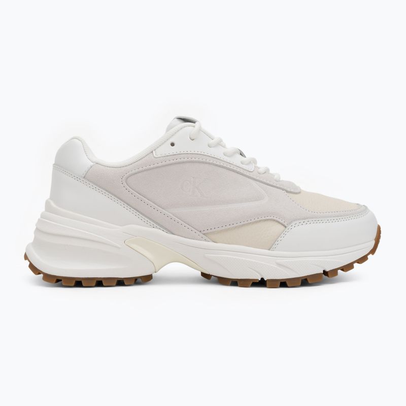 Pánské boty Calvin Klein YM0YM01289 Hike Runner HF Leather Mix bright white/creamy white/eggshell 2
