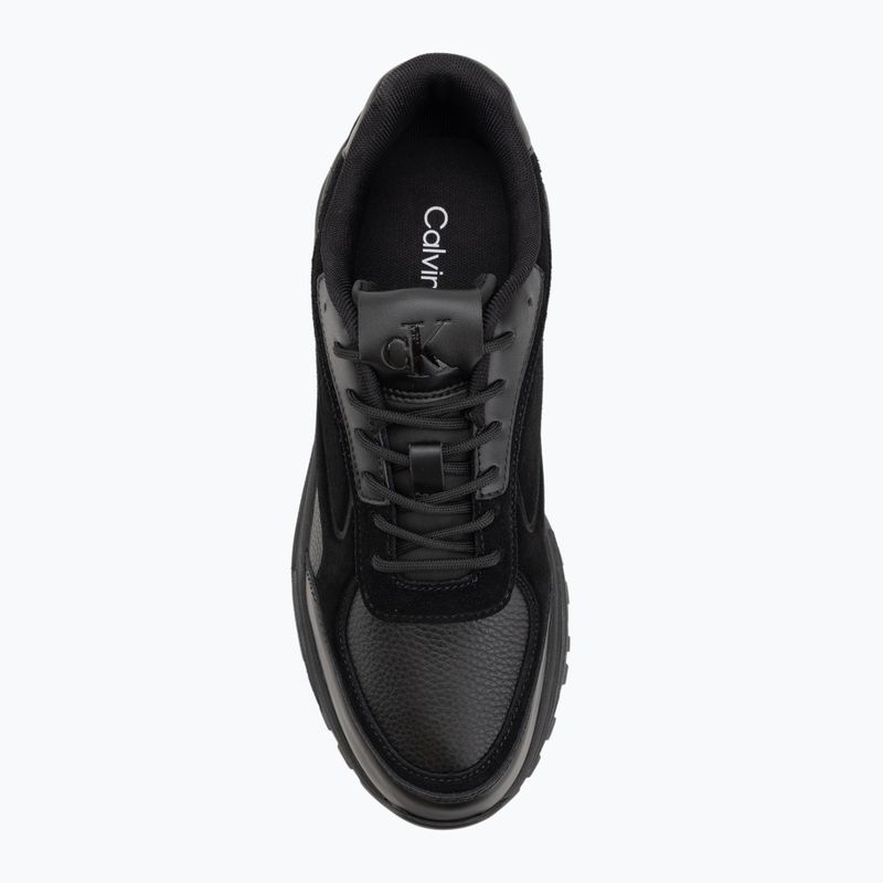 Pánské boty Calvin Klein YM0YM01289 Hike Runner HF Leather Mix triple black 5