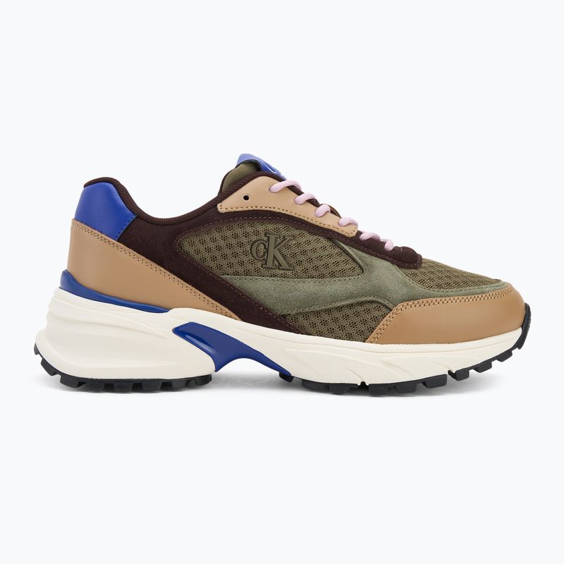 Pánské boty Calvin Klein YM0YM01379 Hike Runner Mesh MIX cumin/burnt out/khaki/purple blue 2