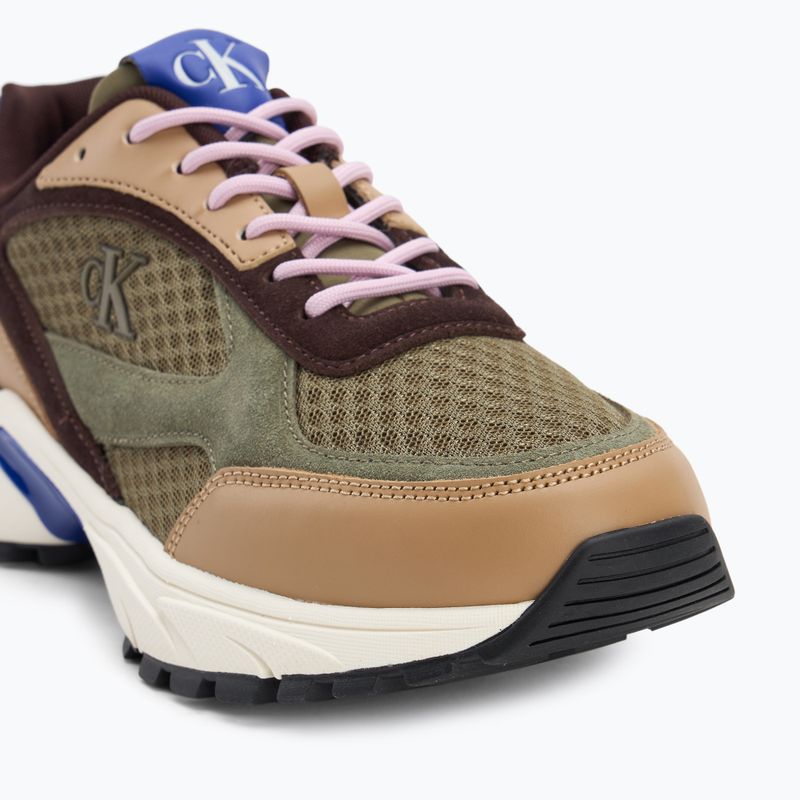 Pánské boty Calvin Klein YM0YM01379 Hike Runner Mesh MIX cumin/burnt out/khaki/purple blue 7