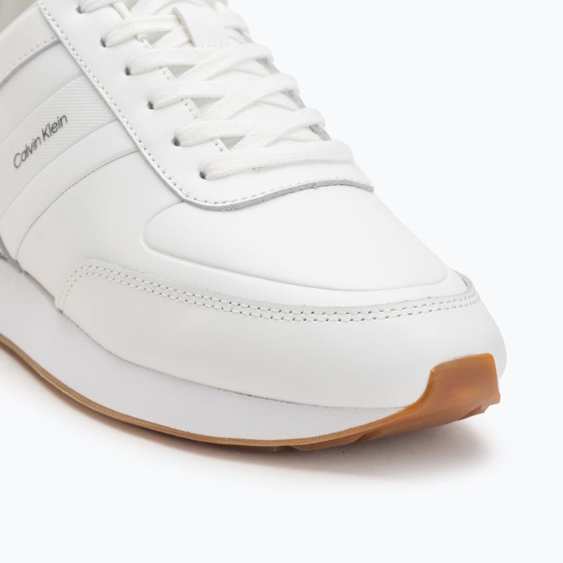 Pánské boty Calvin Klein YM0YM01381 Retro Runner Leather Tape bright white/black/gum 7