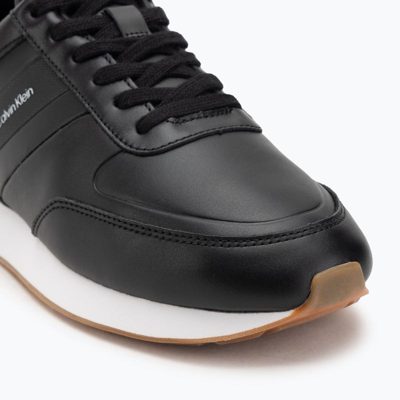 Pánské boty Calvin Klein YM0YM01381 Retro Runner Leather Tape black/bright white/gum 7