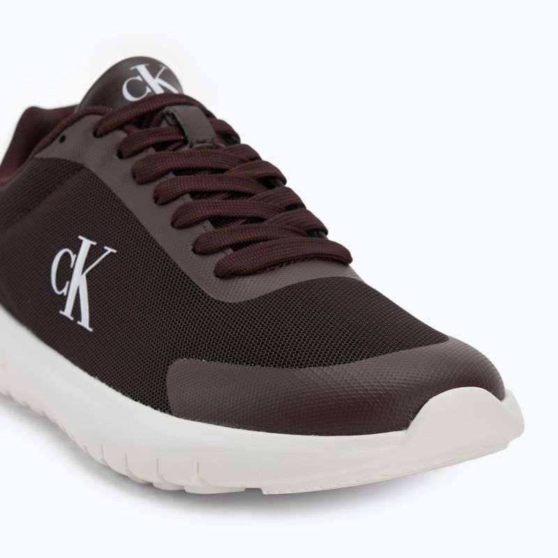 Dámské boty Calvin Klein YW0YW01750 3 Eva Runner Mesh MG brown out/green haze 7