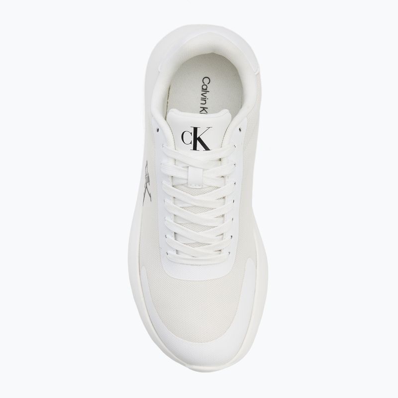 Dámské boty Calvin Klein YW0YW01750 3 Eva Runner Mesh MG bright white/black 5