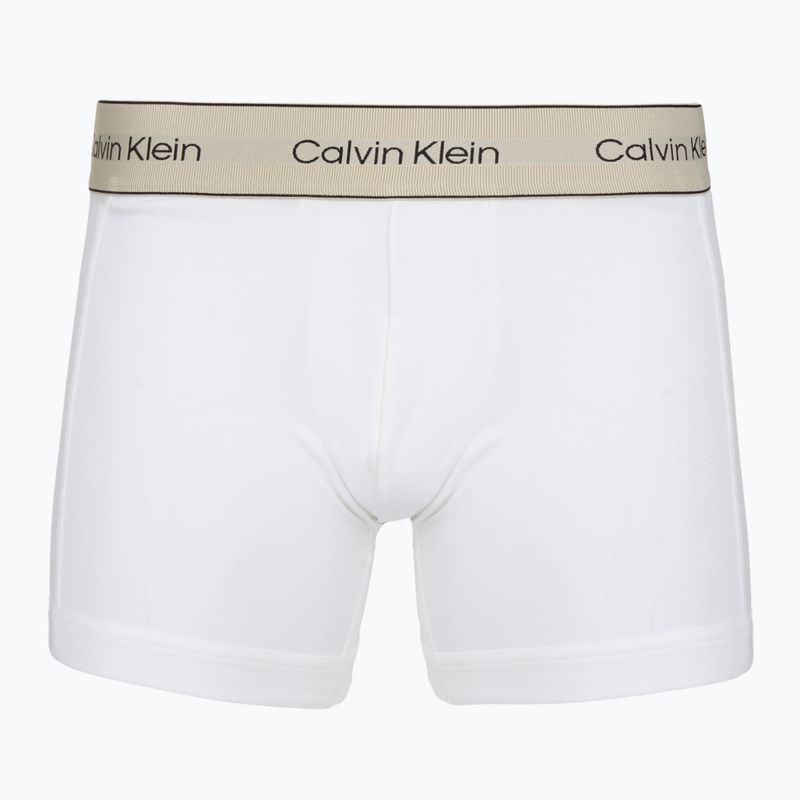 Pánské boxerky Calvin Klein LV00NB4447 Brief 3 pairs oyster gray/grey heather/white 2