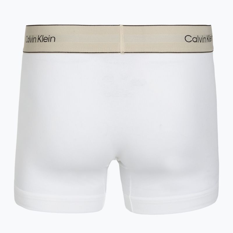 Pánské boxerky Calvin Klein LV00NB4447 Brief 3 pairs oyster gray/grey heather/white 3
