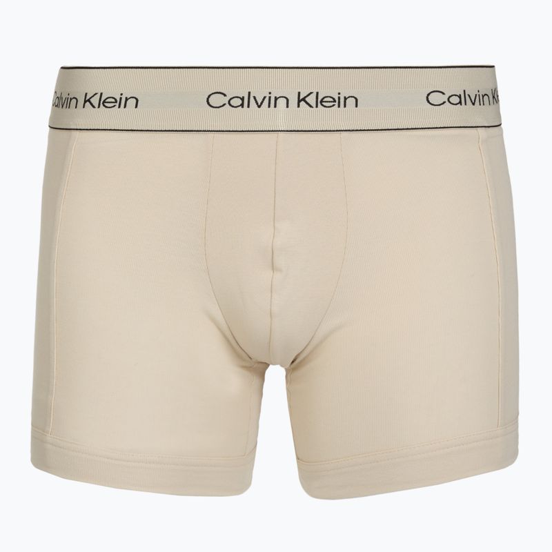 Pánské boxerky Calvin Klein LV00NB4447 Brief 3 pairs oyster gray/grey heather/white 6